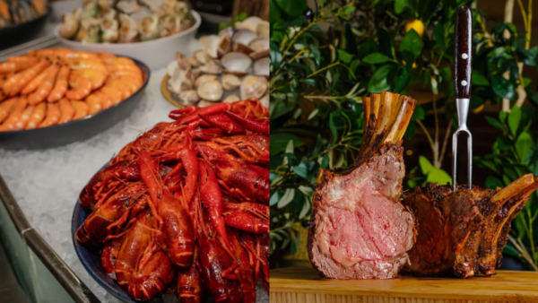 朗廷酒店自助餐買一送一！人均$263起任食長腳蟹/麵包蟹/沙朗牛排