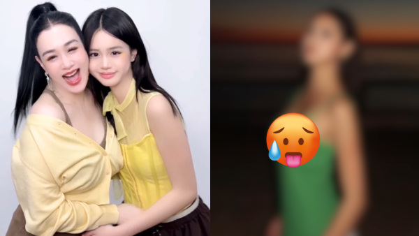 鍾麗緹細女日落下晒魔鬼身材超搶鏡！大個女盡得媽媽神基因接捧性感女神