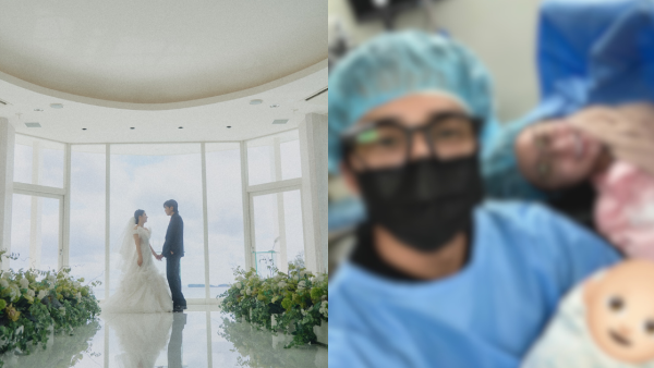 32歲婁峻碩宣布一索得男做爸爸！太太焦凡凡緊急剖腹產子誕7.8磅男嬰