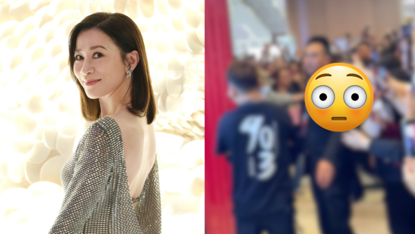 佘詩曼內地宣傳遭圍堵狂迷猛力拉扯 意外失重心跌向人群驚險畫面瘋傳