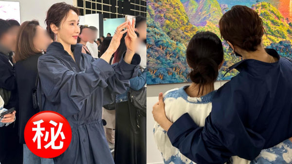 黎姿孖15歲大女激罕齊現身Art Basel！孭13萬愛馬仕罕見款手袋成焦點