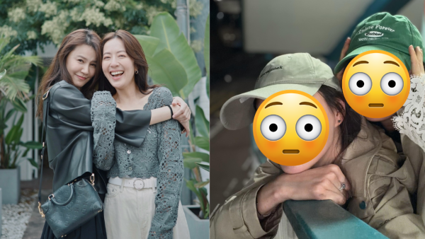 45歲唐詩詠黃翠如全素顏同框！同齡真實狀態曝明顯落差 呢一位唔化妝係咁樣