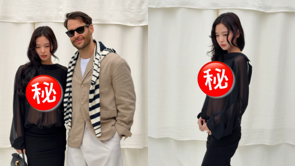 Jennie下胸誘惑露出南半球驚現露點疑雲！尺度大開超短剪裁直逼走光邊緣