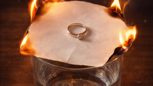 爆紅「戒指占卜」超邪門！燒紙跌落水預言感情契機？揭婚姻宿命