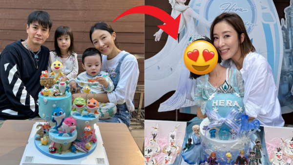 楊茜堯囡囡6歲生日全家福曝光！小珍珠驚人美貌如真人洋娃娃！網民激讚靚到好似AI