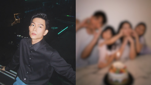 企鵝人周志康晒一家四口全家福！早婚10年靚女老婆生日高調放閃！兩囡囡顏值高成焦點