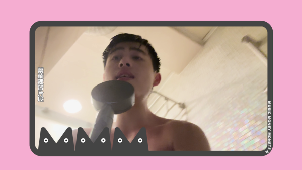 唱錢｜港隊乒乓球手蔡楠挑戰沖涼唱歌 李茵彤全程現心心眼狂讚靚仔