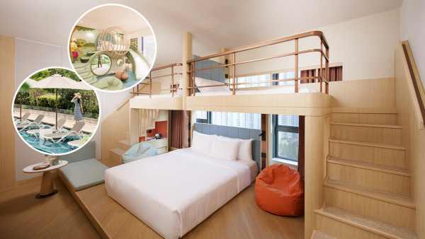 【免費親子Staycation】入住全新五星級酒店！親子主題客房／兒童天地／專屬遊戲區
