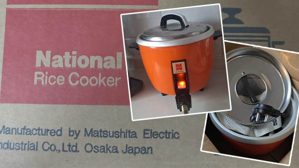同事屋企開封80年代電飯煲！塵封44年照開到仲用得！網民：大阪博物館見到同款？