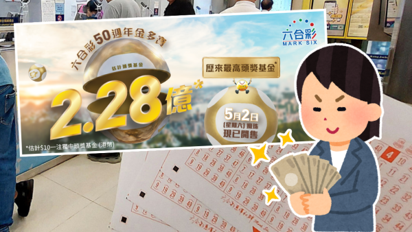 六合彩｜$2.28億金多寶4招預測號碼！奇門遁甲/江恩螺旋圖/范氏圖表！一招過去曾成功貼中4.5個字