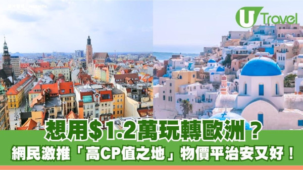 想用$1.2萬玩轉歐洲？網民激推「高CP值之地」物價平治安又好！
