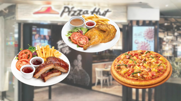 Pizza Hut突發加推買一送一優惠！買指定主菜免費送薄餅／意粉！平均$72起嘆鐵板餐/豬仔脾/豬仔骨/烤雞