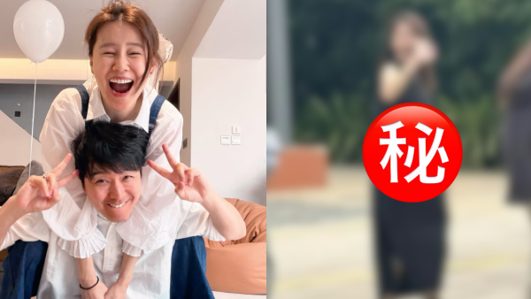 黃翠如「肚凸凸」現身疑再度有喜？著超鬆身裙遮唔住肚孕味極濃