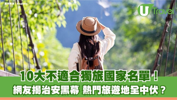 10大不適合獨旅國家名單！網友揭治安黑幕 熱門旅遊地全中伏？