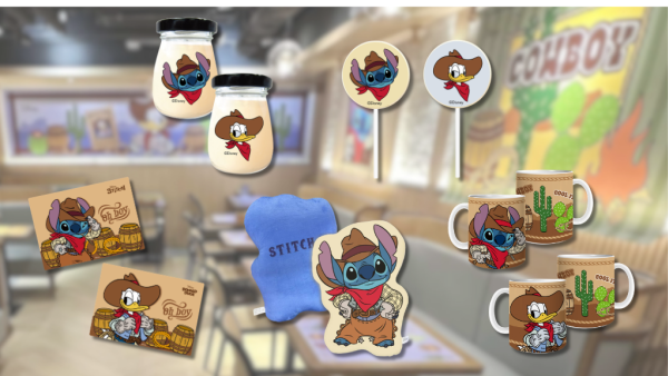 史迪仔 x 唐老鴨全新「西部大冒險」主題店登場！一招免費拎限量精品 玻璃碟/陶瓷杯/購物袋