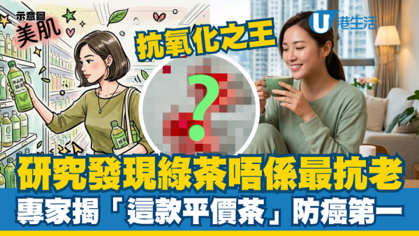 绿茶抗氧化跌落神坛？研究实测280种饮品：专家揭“这款平价茶”防癌抗老第一名