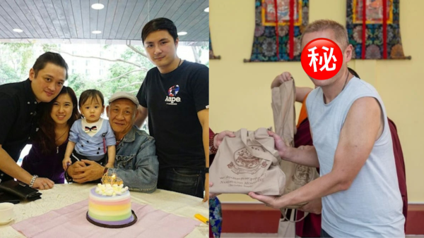 李泳漢神隱飛印度現身法會穿紅袈裟虔誠誦經 被脫離父子關係後傳今日低調回港