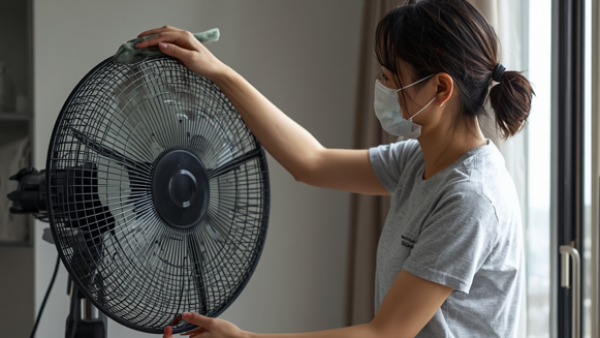 夏天風扇長開隨時著火！9成人洗風扇都洗錯呢個位！機電署揭4大隱形起火盲點：隨時短路燒焦！