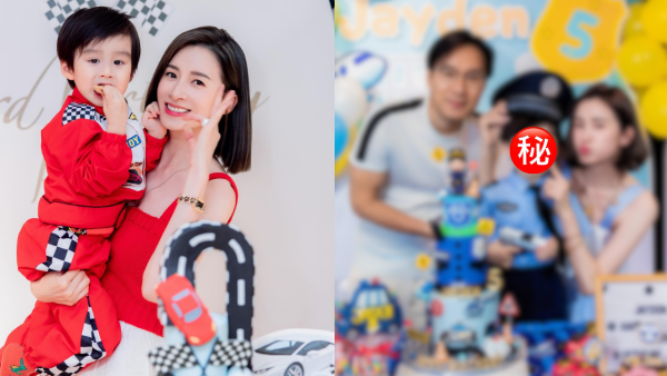沈卓盈仔仔顏值爆燈愈大愈靚仔！眼大鼻高神複製媽媽五官萌爆極搶鏡