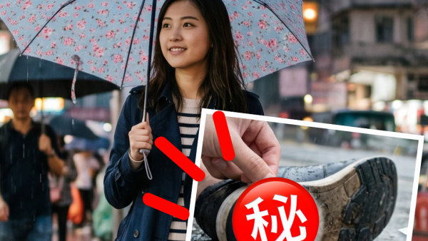 落雨防滑終極1招唔怕跣！超低成本鞋底痴「這1神物」實測有效！濕水都唔甩