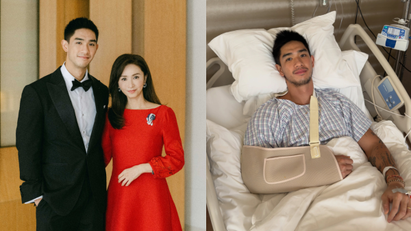 吳婉芳次子胡智同驚爆遇嚴重意外急入院 新婚後受傷病床照曝光 一度問：點解係我？