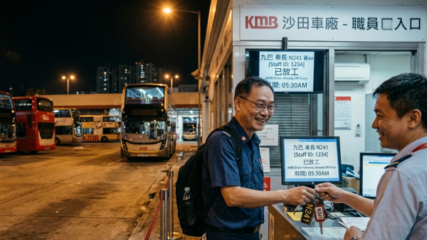 通宵巴士司机几点下班？九巴揭秘车长凌晨收车秘密！网友知真相激赞：好有人情味