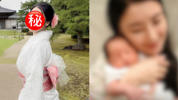 34歲女藝人宣布美國平安誕女！晒BB相母女合照感動報喜：女兒的第一天