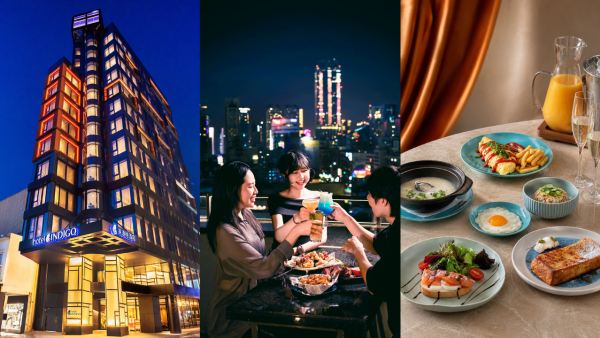 高雄中央公園英迪格酒店 1分鐘直達捷運站/頂樓PIER NO.1高空酒吧 ｜限時送雙人住宿連豐盛自助早餐+酒吧迎賓飲品！