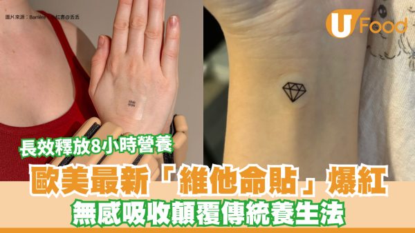 維他命貼紙｜補充維他命都可以靠貼貼紙？歐美最新「維他命貼」爆紅 無感吸收顛覆傳統養生法