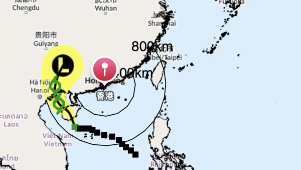 美莎克｜1號風球至少維持至下午6時 天文台視乎3因素考慮改掛3號 深圳珠海發颱風預警