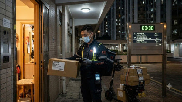 拼多多凌晨12點仍送貨上門？港男開門嚇一跳：香港都咁「捲」！內行人揭通宵派件2大原因