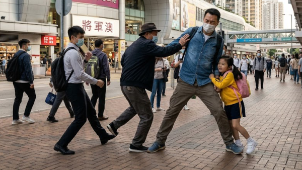將軍澳商場驚現日本「撞人族」？街坊踢爆高大女慣犯撞完反咬非禮：專挑3類人下手