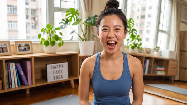 零成本抗衰老！醫生教5招Happy Face面部瑜伽 每日1分鐘提拉 視覺年齡減3歲