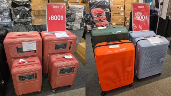 開倉優惠｜尖沙咀海港城American Tourister行李箱全場4折！最平$356買到／一套兩件大細組合喼$792
