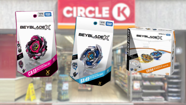 战斗陀螺Beyblade X登陆OK便利店！7月29日指定分店发售 附款式/店铺名单/地址！