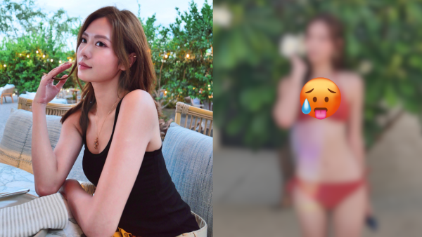 游嘉欣激罕性感破格解放比基尼照！摆脱屋邨妹形象转型晒“股惑”身材
