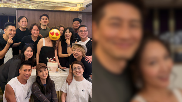 凍齡人妻息影移英後激罕返港露面！亞視世紀聚會同框49歲狀態不輸陳煒