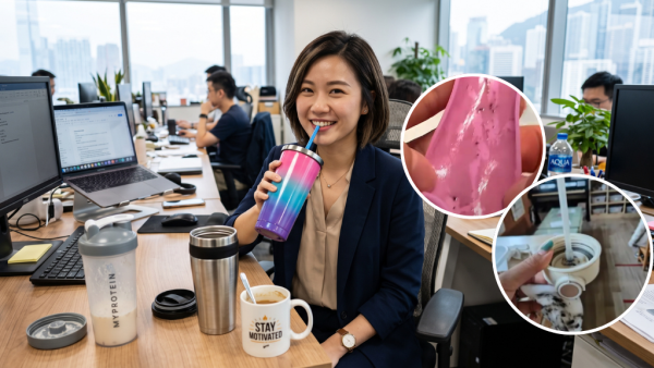 內地女反覆腹瀉 剪開飲管驚見黑垢！醫生警告：隨時吞大腸桿菌落肚！4類飲品最養菌 教5招徹底洗乾淨