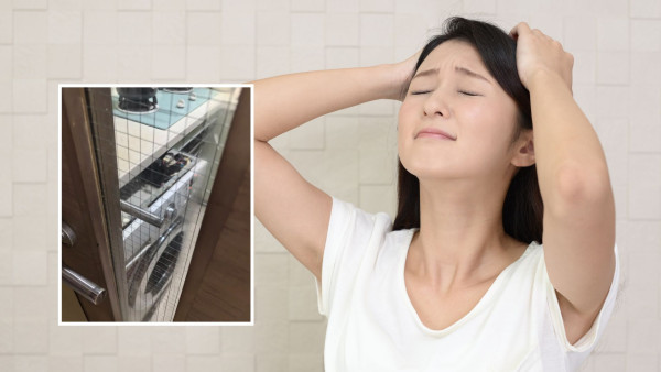 家居陷阱｜滚筒洗衣机洗1物狂震移位！卡死厨房门变密室 师傅1招神救援