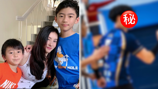 謝霆鋒16歲細仔Quintus排球賽影片瘋傳！目測突破180cm高顏值神複製張栢芝