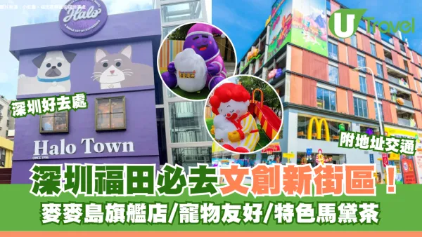 深圳福田必去文創新街區免費入場！麥麥島旗艦店/寵物友好/特色馬黛茶