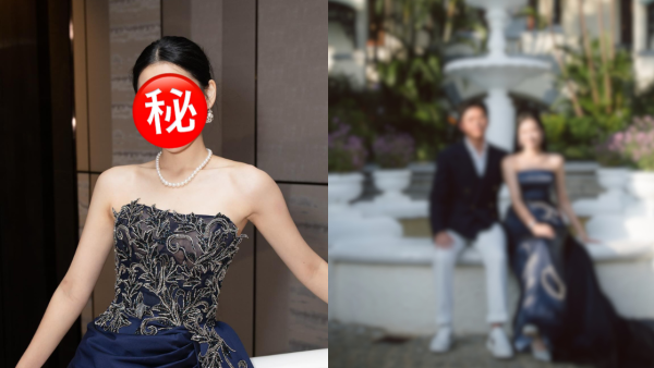 24岁女艺人无预警宣布结婚！未婚夫首度曝光晒巨钻放闪 荣升同届港姐首位人妻