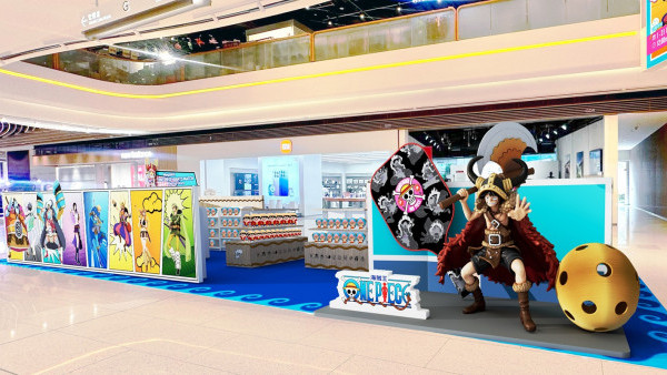 MegaBox海贼王匹克球期间限定店！4.5米高巨型路飞/5大打卡位/海贼王限定服饰