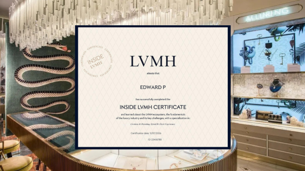 LVMH免费课程2026｜零学费获官方奢侈品证书！附报名链接及截止日期