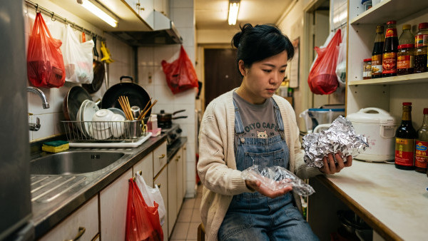 保鲜纸/锡纸用完即丢超浪费？日本家政达人教4招废物利用 变身隐藏神器防臭去水垢焦垢