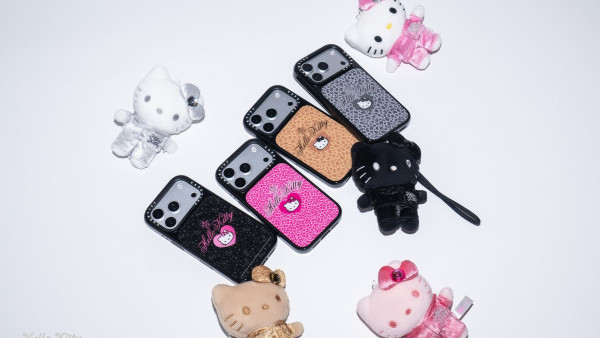CASETiFY聯乘Hello Kitty推Y2K配件！限定絨毛盲盒手機吊飾及鏡面保護殼
