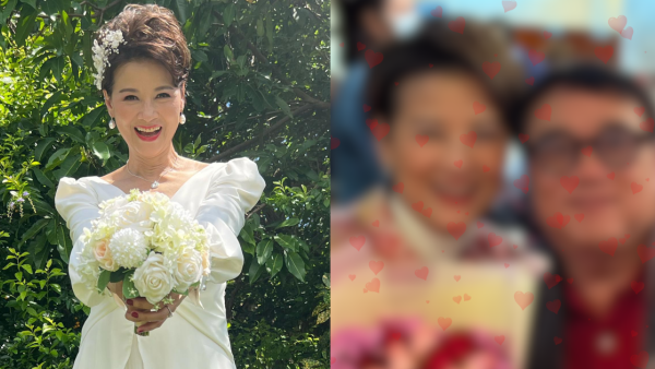 62岁黎燕珊离婚22年无预警宣布再婚！与圈外男友黄昏恋修成正果：这个是缘分