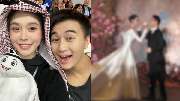 何猷君奚夢瑤補辦結婚酒會場面震撼！汪明荃公開現場相 豪門圈娛樂圈名流星光熠熠