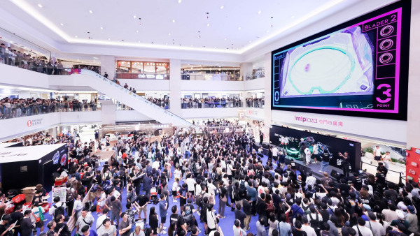 屯门市广场爆旋陀螺X香港赛！193与笑波子登场/1500呎对战站设外卖直送