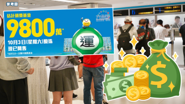 六合彩攻略｜9800万六合彩10.3搅珠！前头奖得主教边缘数拣号码 曾贴中头奖+二奖 再结合一招收窄范围